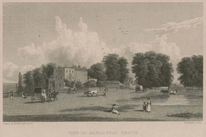 Vue sur Hampstead Heath - William Westall