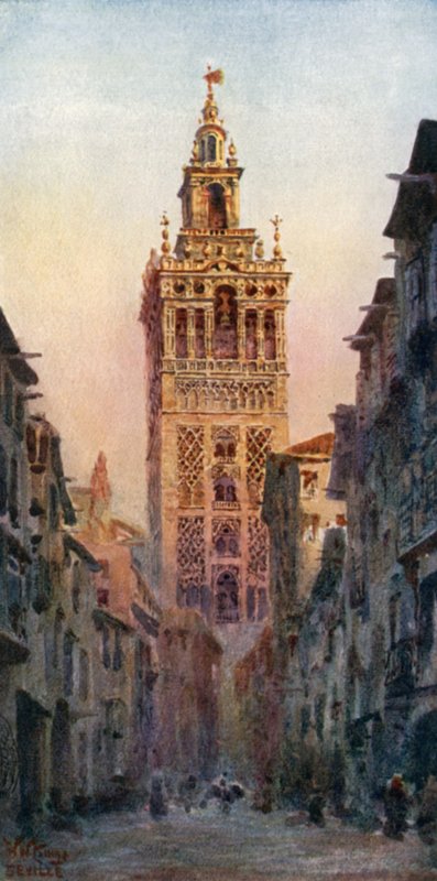 Séville, la tour Giralda - William Wiehe Collins