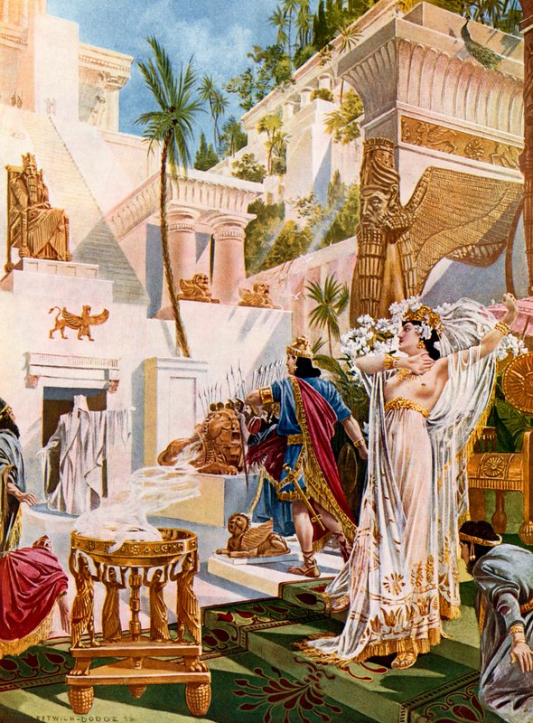 Semiramide, Acte I scène xi - William de Leftwich Dodge
