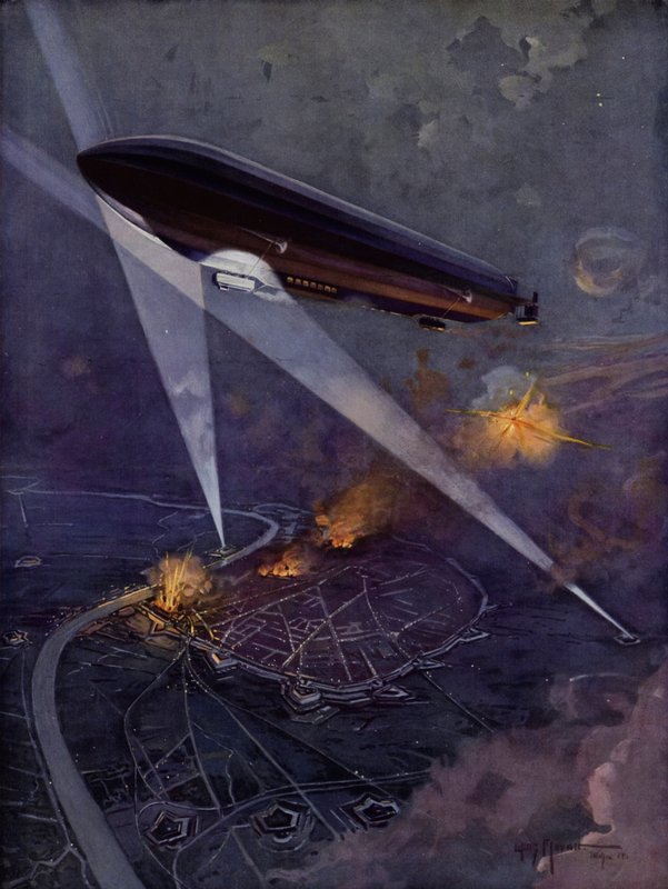 Un Zeppelin au-dessus d