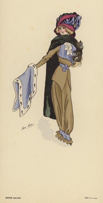 Modes hiver 1910-1911 - Xavier Sager
