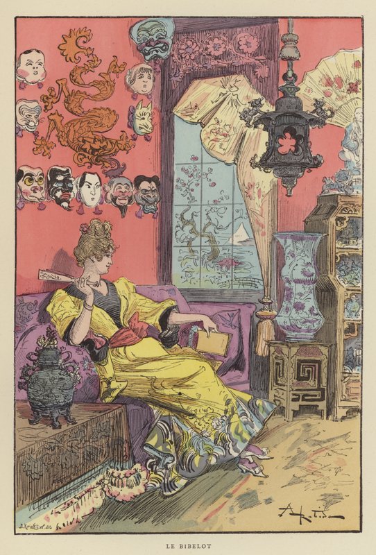 Le Bibelot - after Albert Robida