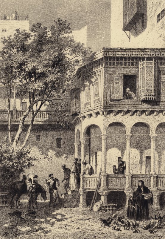 Le bon Samaritain - after Albert Robida