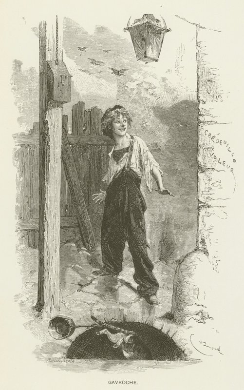 Gavroche - after Emile Antoine Bayard