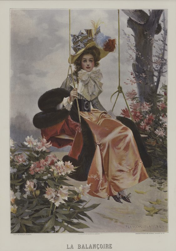 La Balançoire - after Francois Flameng