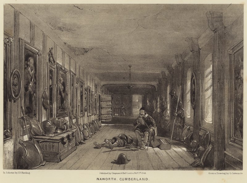 Naworth, Cumberland - after George Cattermole