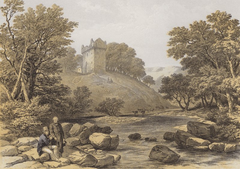 Château de Newark - after George Cattermole