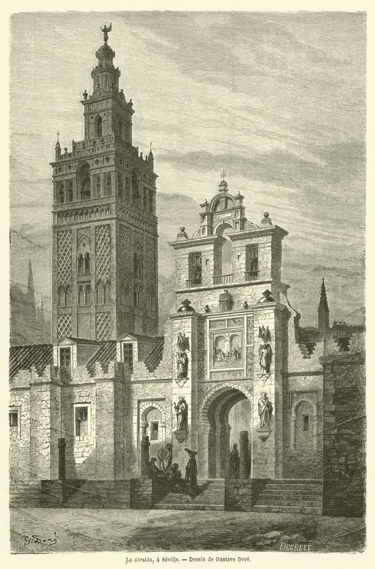 La Giralda, à Séville - Gustave after Dore