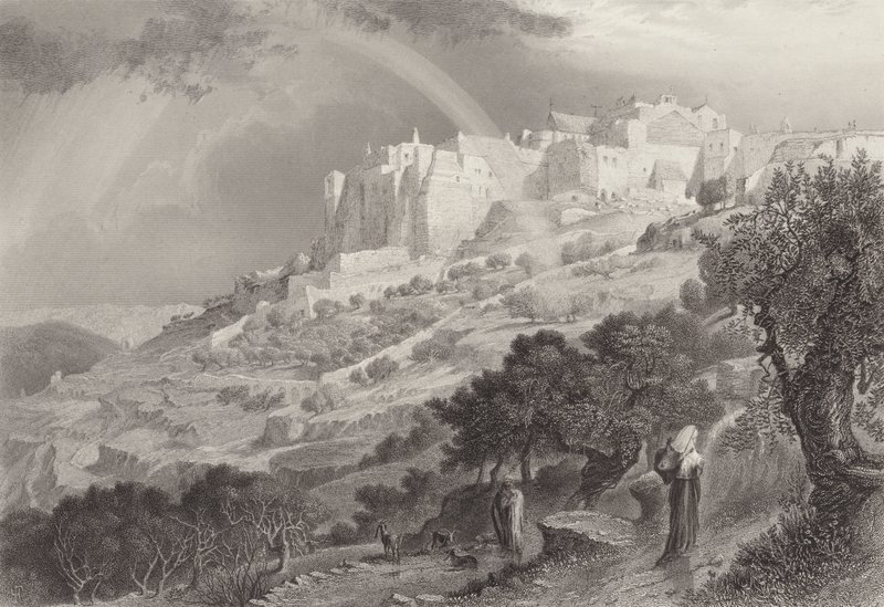 Éphrata, Bethléem Juda - after Harry Fenn
