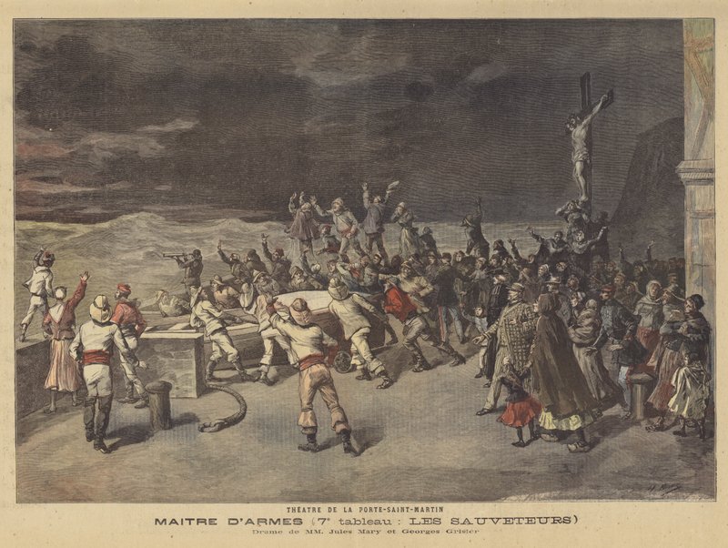Scène de Le Maître d