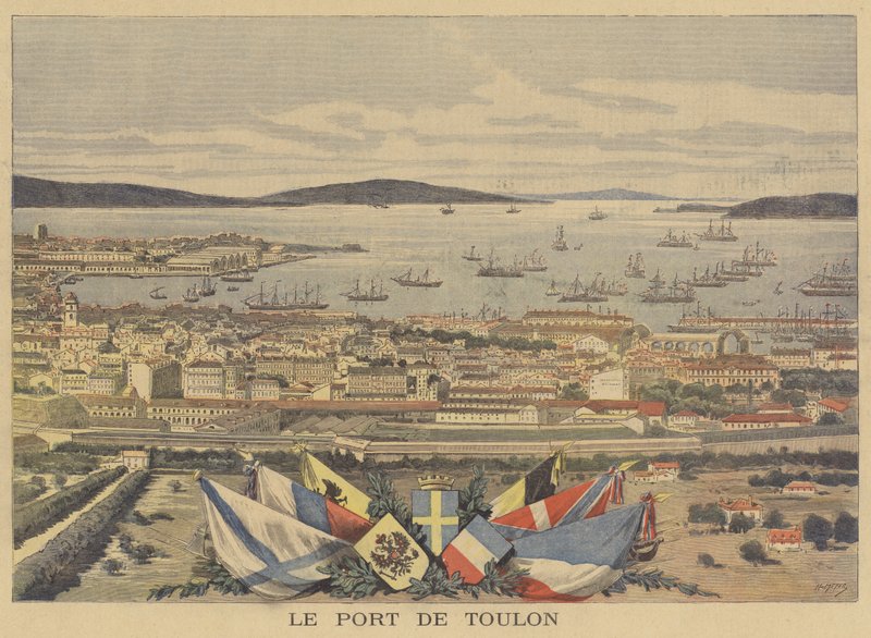Le port de Toulon - after Henri Meyer