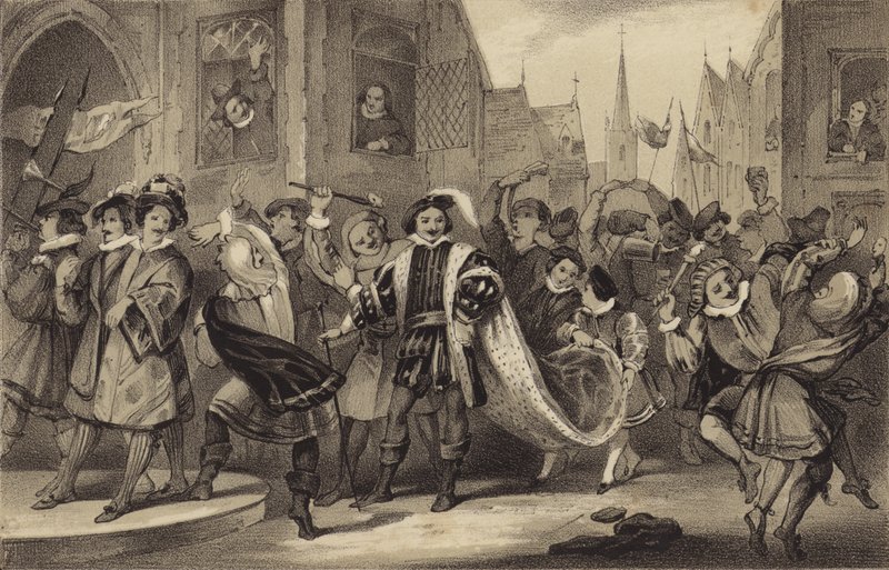 Seigneur de la Désordre, G Ferrers - James Stephanoff