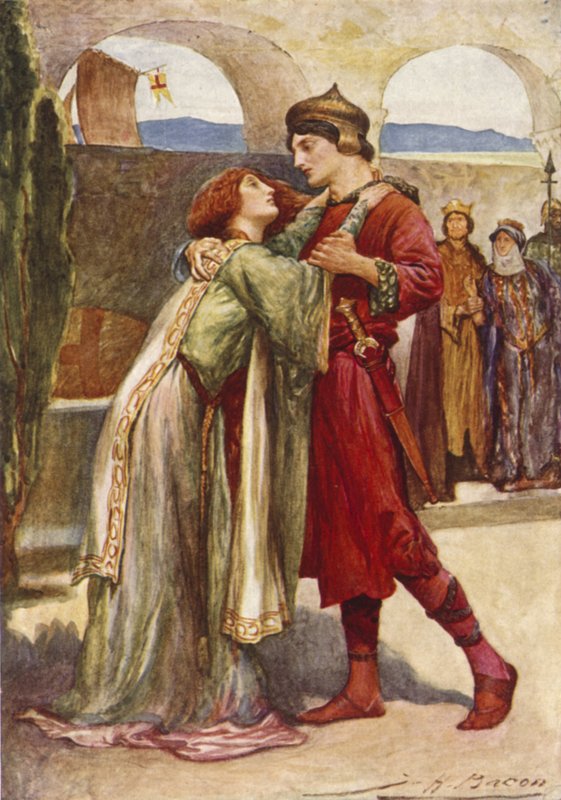 Posthumus et Imogen - after John Henry Frederick Bacon