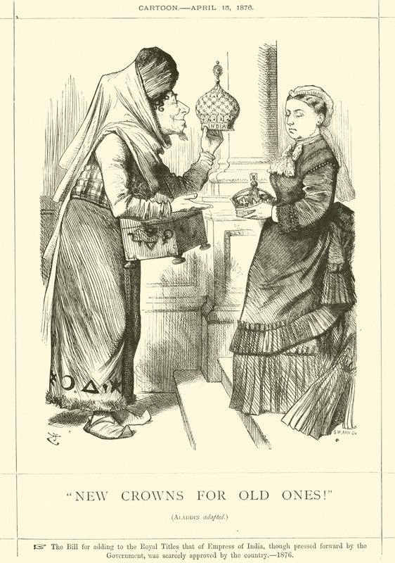 Nouvelles couronnes pour les anciennes! - after John Tenniel