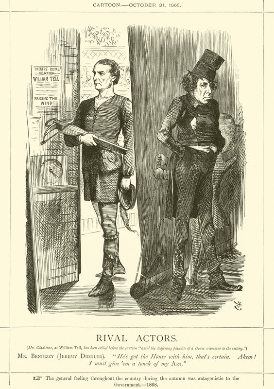 Acteurs rivaux - after John Tenniel
