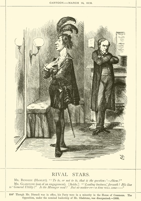 Étoiles rivales - after John Tenniel