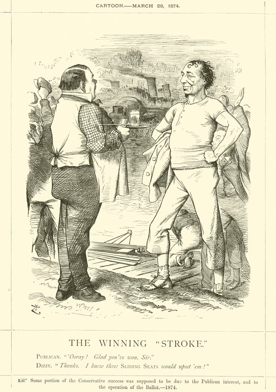 Le coup gagnant - after John Tenniel