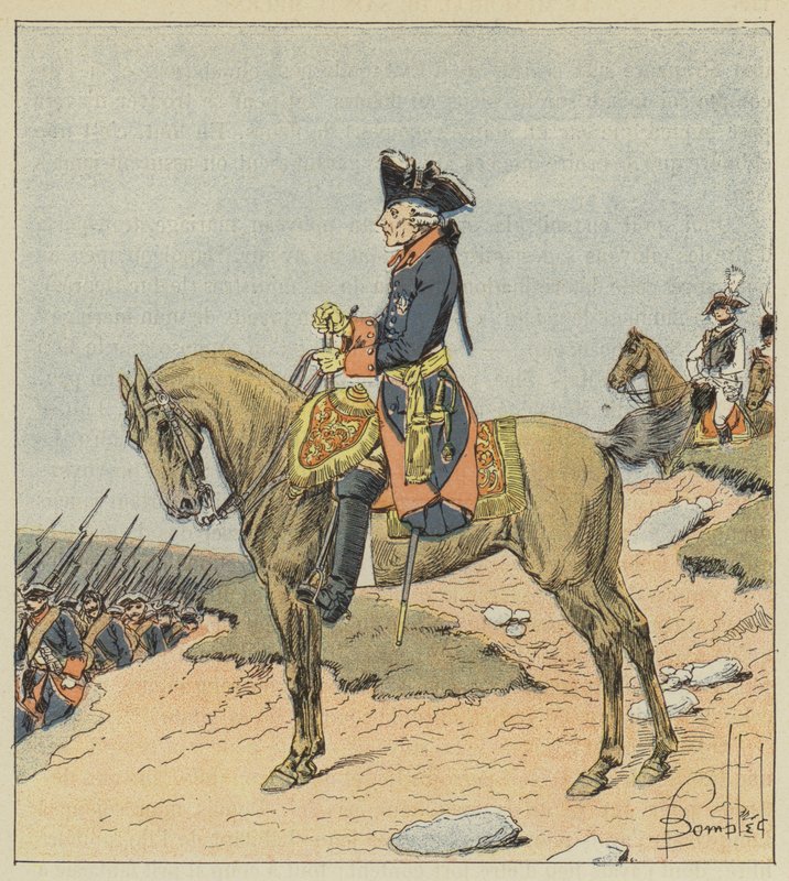 Le Grand Frédéric - after Louis Charles Bombled