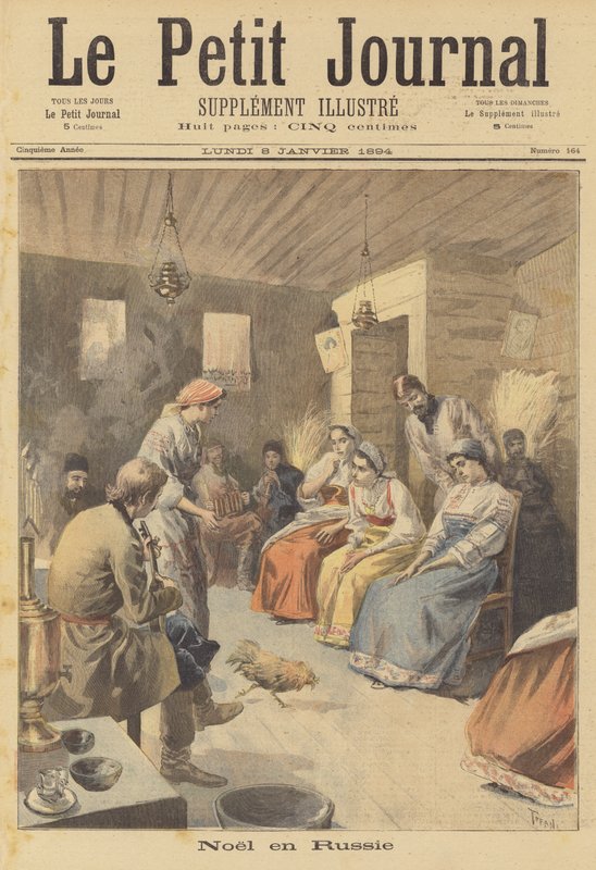 Noël en Russie - after Oswaldo Tofani