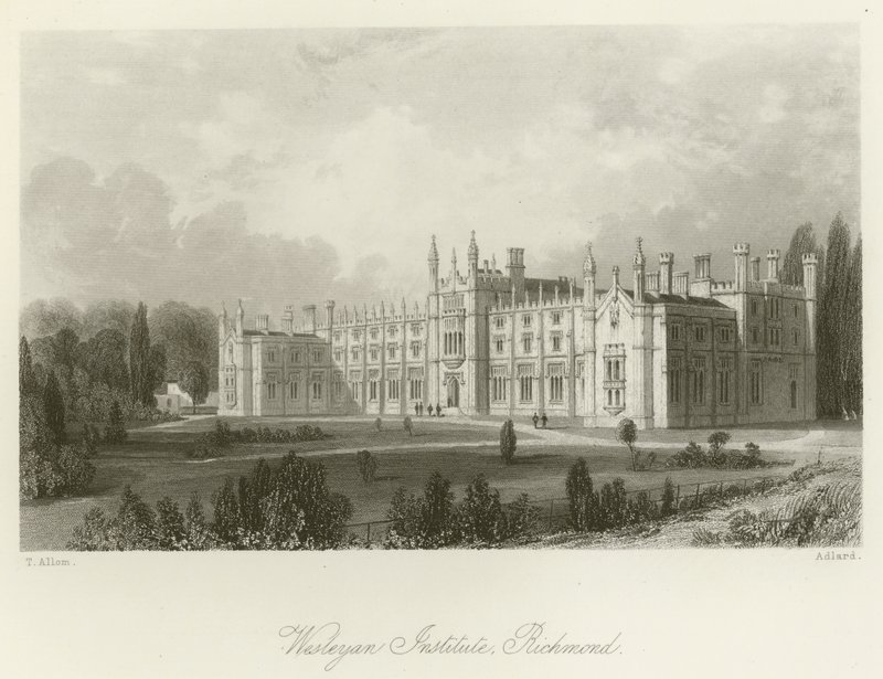 Institut Wesleyan, Richmond - after Thomas Allom