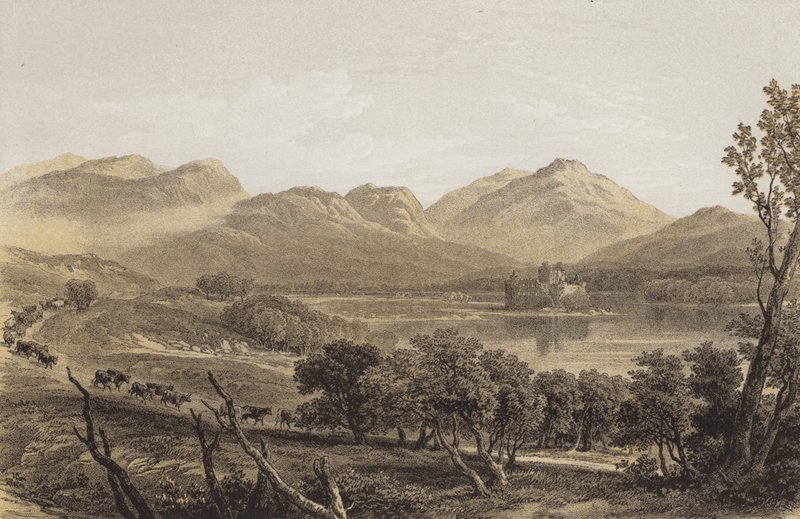 Château de Kilchurn - after William Leighton Leitch
